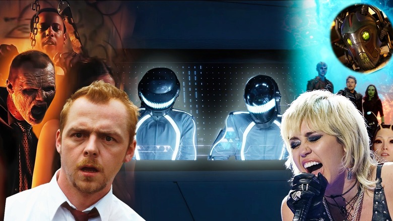Various cameos made by movie actors