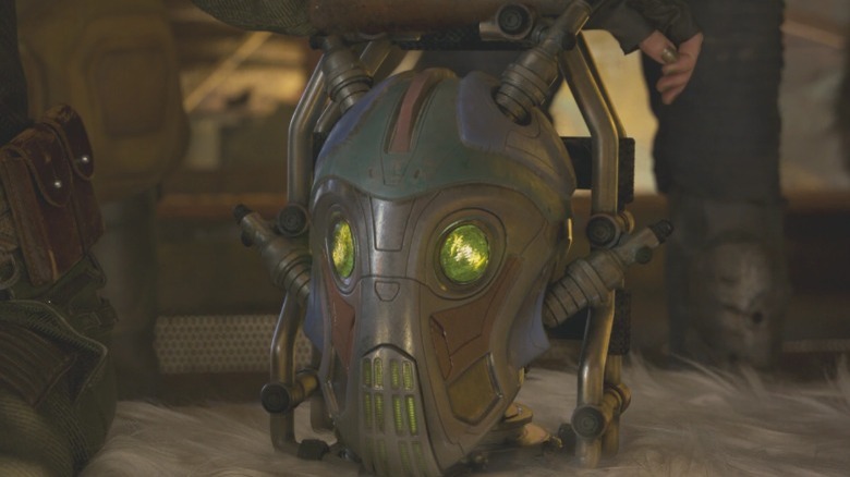 Robotic head Mainframe in Guardians of the Galaxy Vol. 2