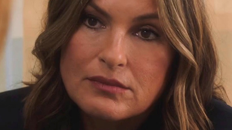 Olivia Benson looks concerned 