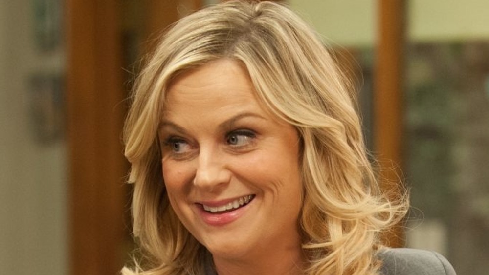 Leslie Knope smiling