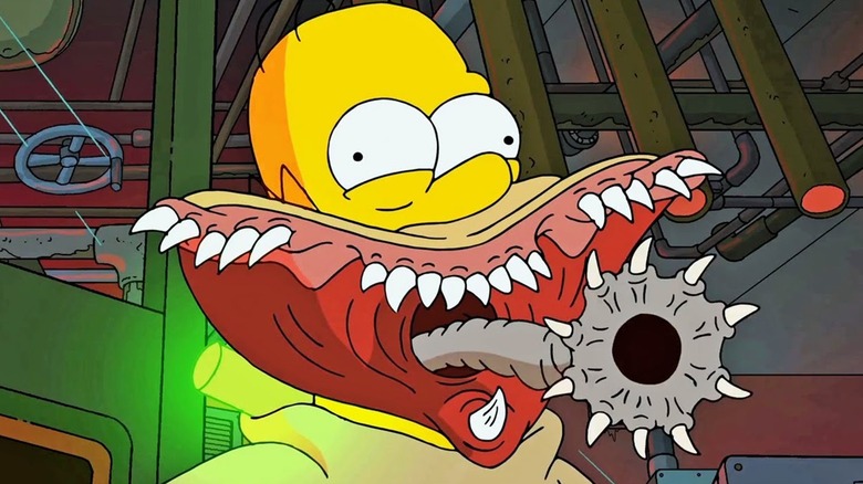 Homer with Reaper mouth