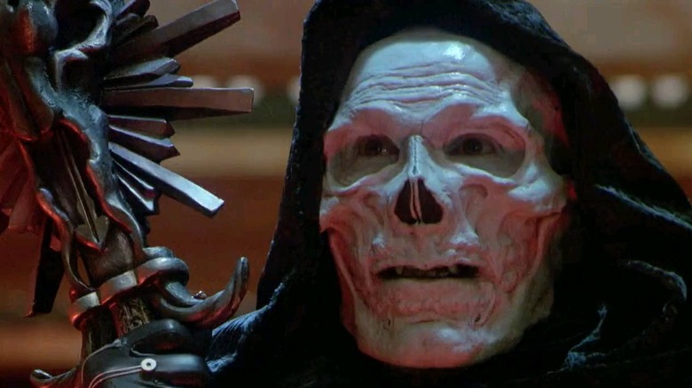 Skeletor smirking