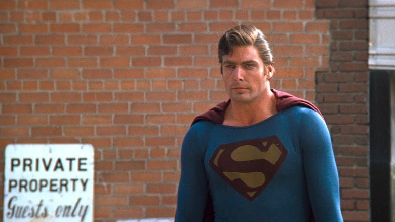 Evil Superman confused