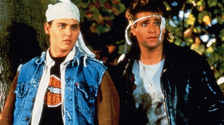 Tom and Doug in disguise in 21 Jump Street