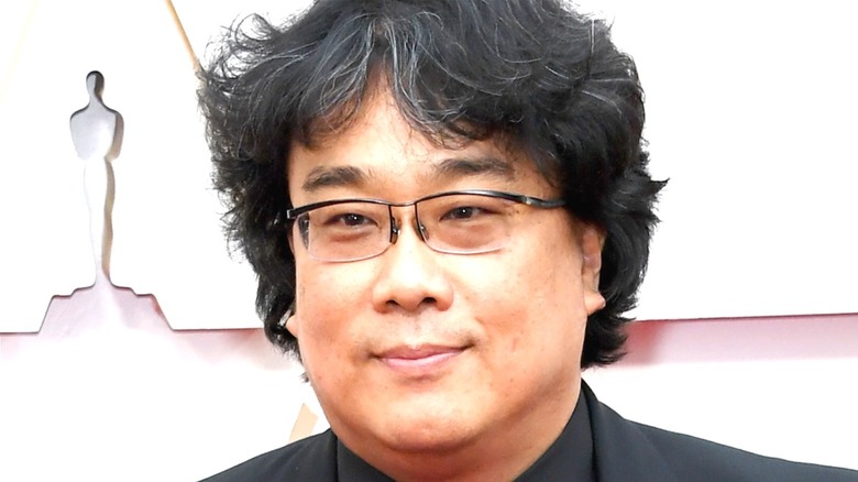 Director Bong Joon Ho smiles 