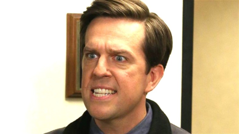 Andy Bernard angry