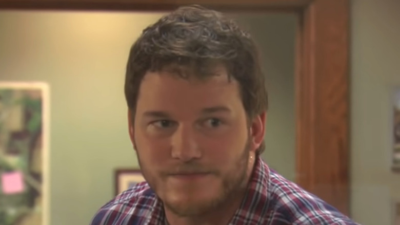 Andy Dwyer at work
