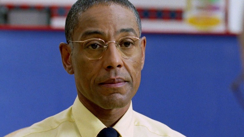 Gus Fring looks stoic in close-up