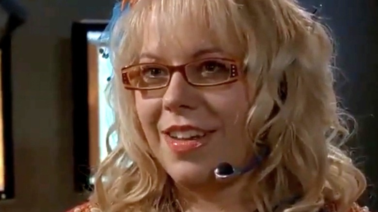 Penelope Garcia looking amused