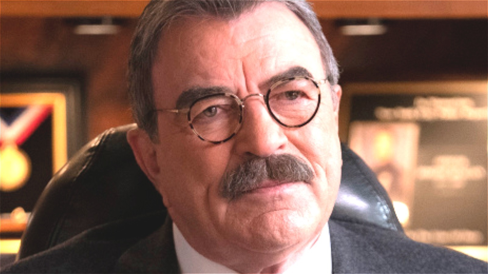 The Best Time Tom Selleck Broke Character On Blue Bloods