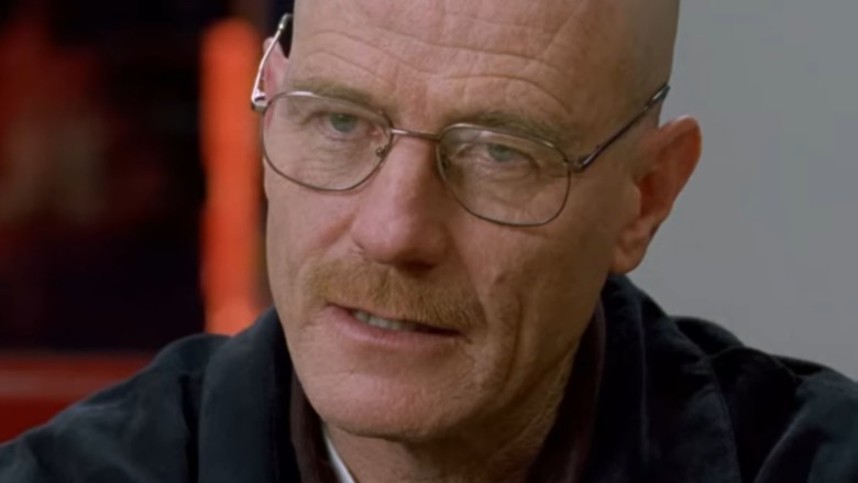 Walter White staring