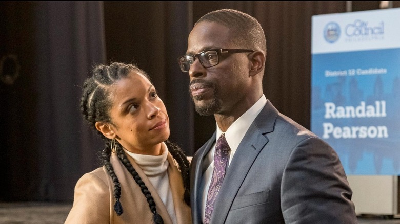 Sterling K. Brown and Susan Kelechi Watson in This Is Us