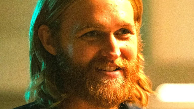 Sean Dudley smiles in Lodge 49