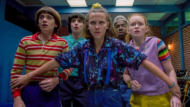 Scene from Stranger Things