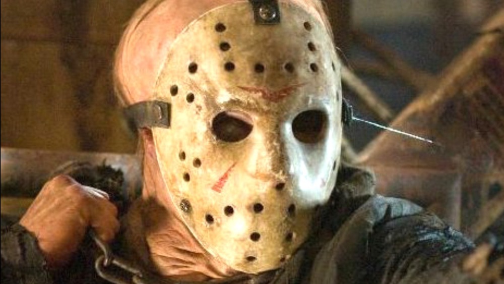 Jason Voorhees in hockey mask