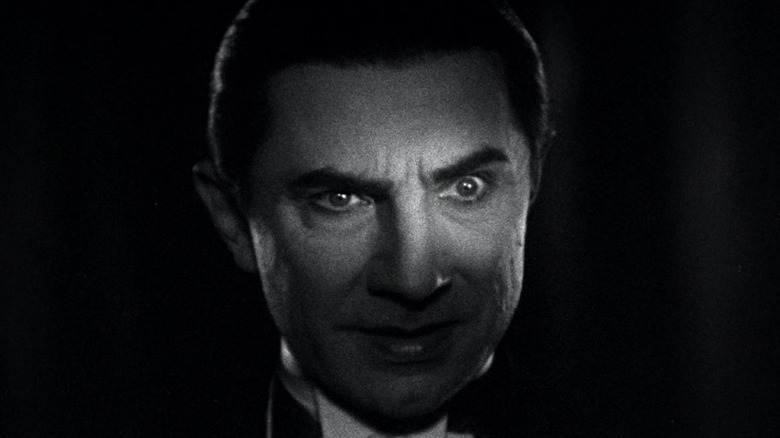 Dracula face lighting