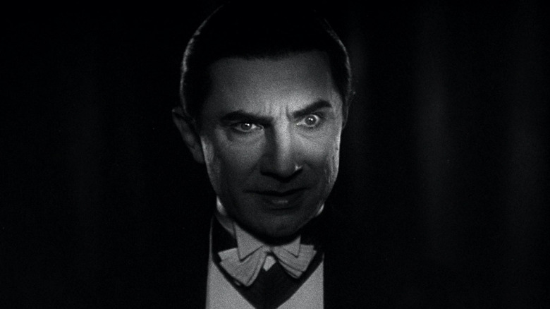 Dracula face lighting