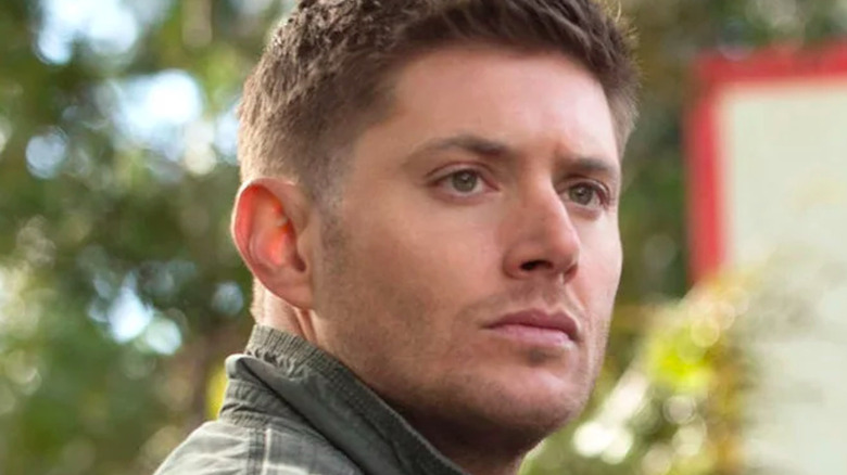 Dean Winchester looking contemplative