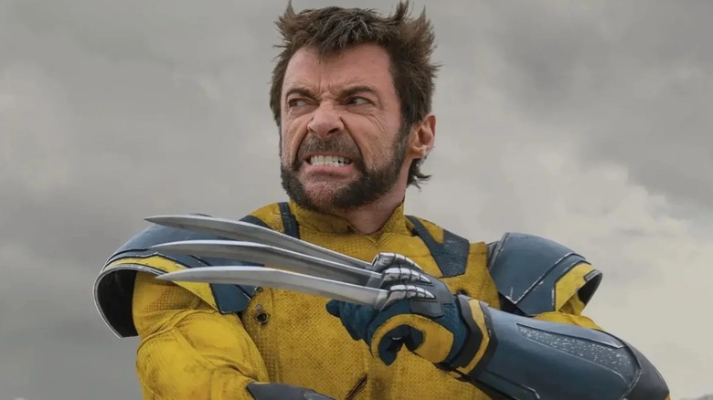 Wolverine getting enraged in Deadpool and Wolverine (2024)