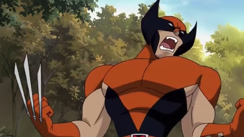 Wolverine ready for a fight in X-Men: Evolution (2000)