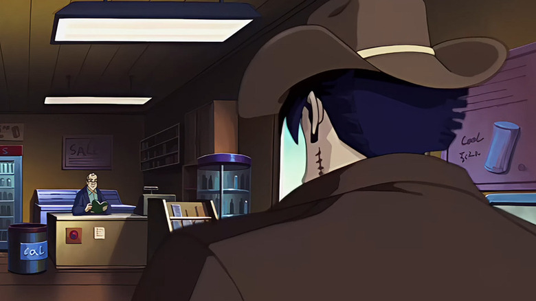 Wolverine entering a shop in X-Men: Evolution (2000)