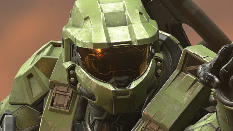 Master Chief With Grappleshot Close Up