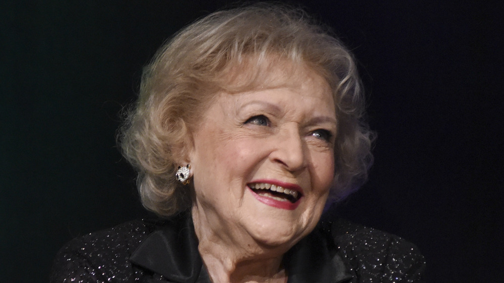 Betty White smiling