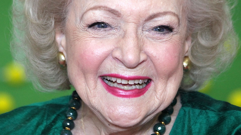 Betty White smiling 