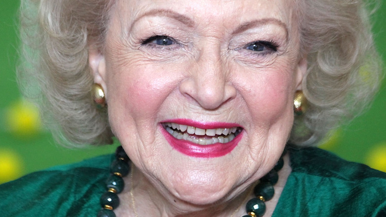 Betty White smiling
