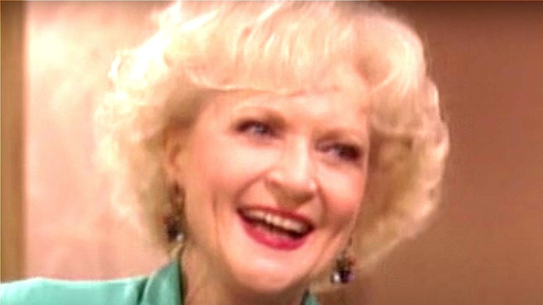 Betty White smile