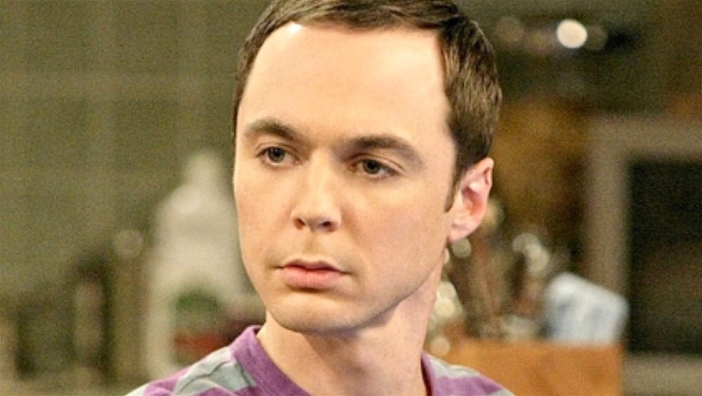 Sheldon looks concerned