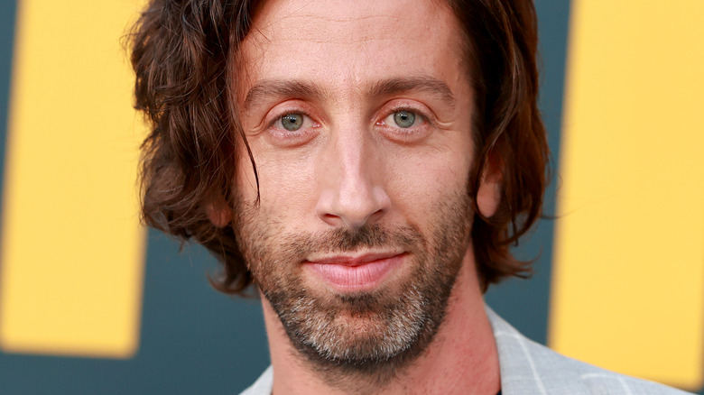 Simon Helberg looking ahead