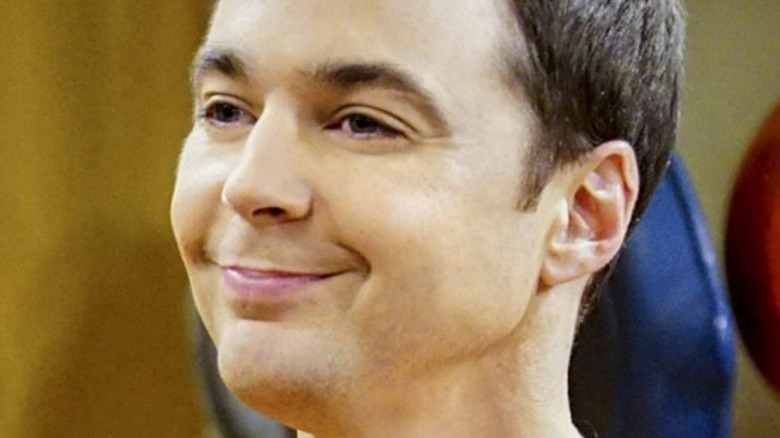 Sheldon Cooper smiling