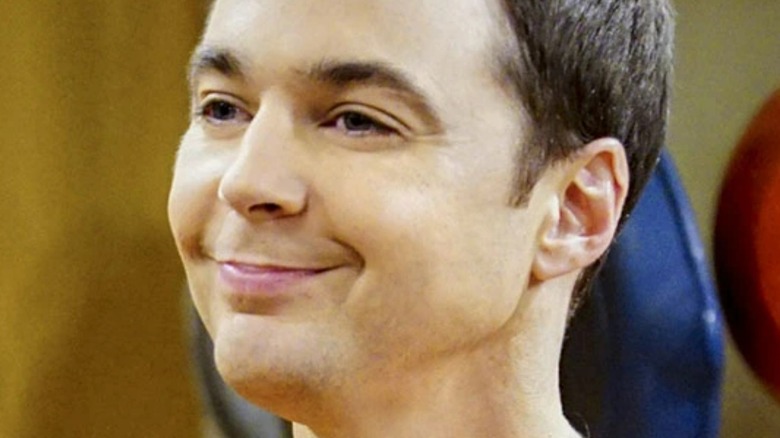 Sheldon Cooper smiling