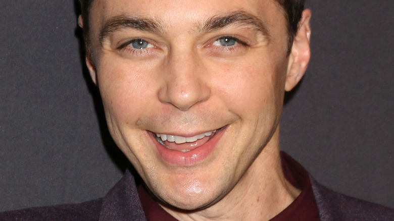 Jim Parsons smiling at camera