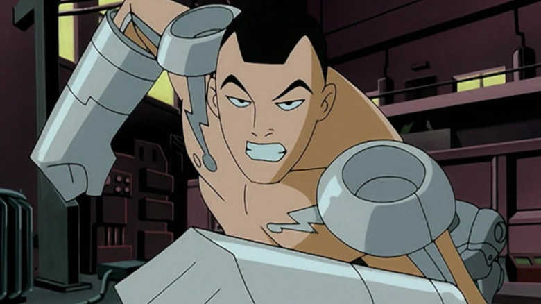 Knux charging forward in Batman Beyond