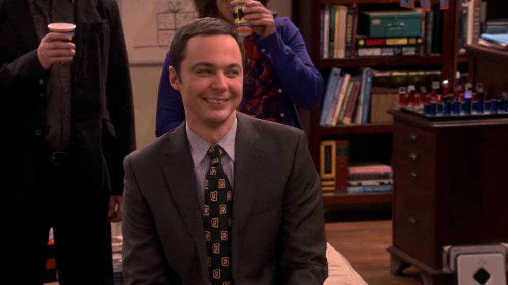 Jim Parsons as Sheldon Cooper on The Big Bang Theory