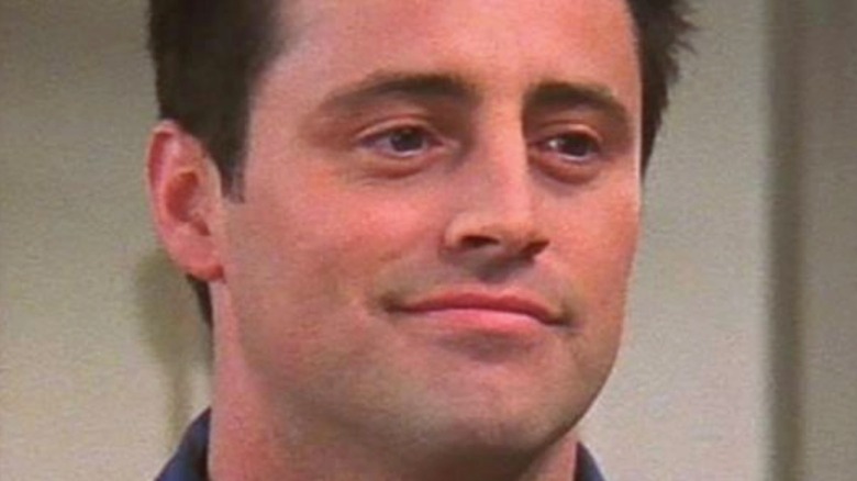 Joey Tribbiani smirking