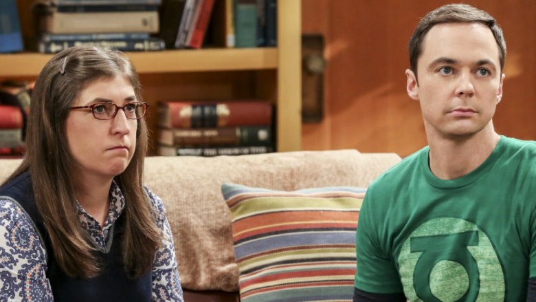 The Big Bang Theory Mayim Bialik Jim Parsons Amy and Sheldon
