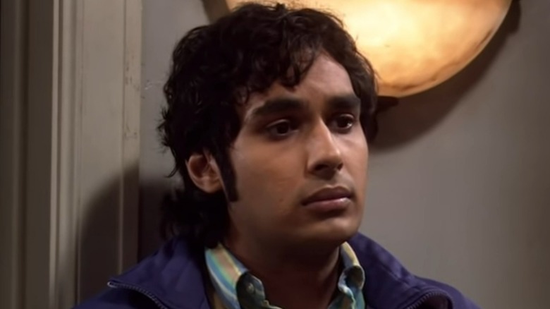 Raj looks shocked