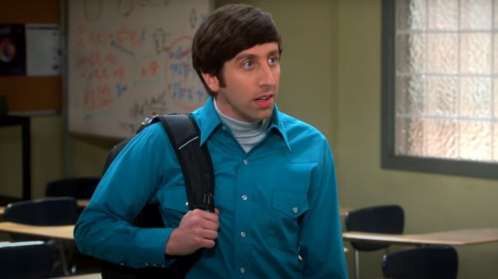 Simon Helberg as Howard on The Big Bang Theory