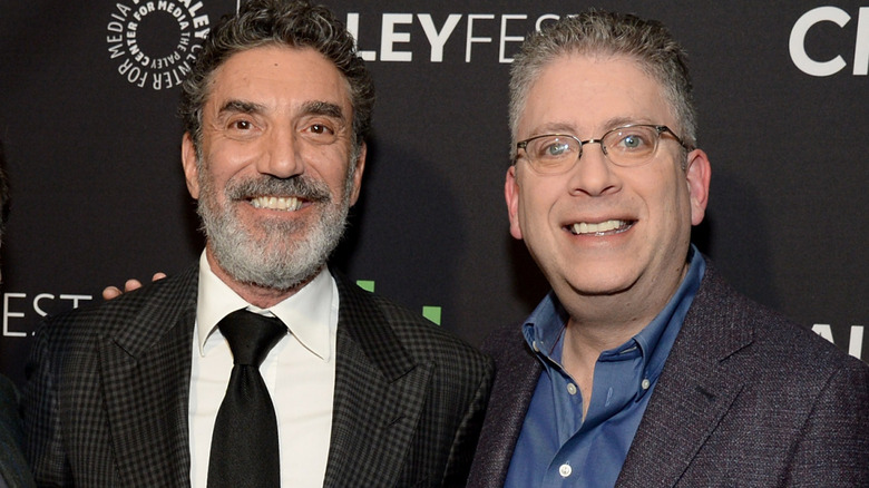 Chuck Lorre and Bill Prady at an event