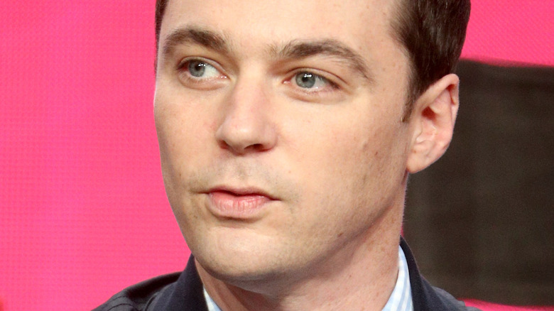 Jim Parsons serious face