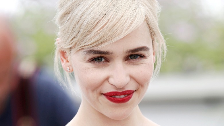 Emilia Clarke smiling