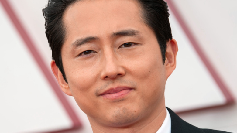 Steven Yeun red carpet