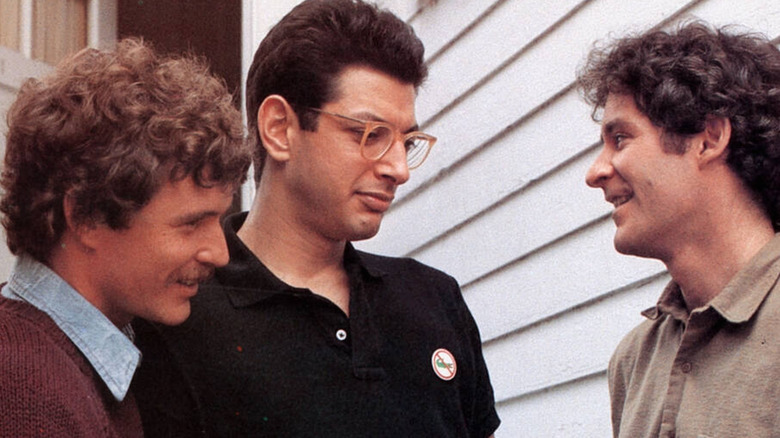 Sam, Michael, and Harold hang out in 