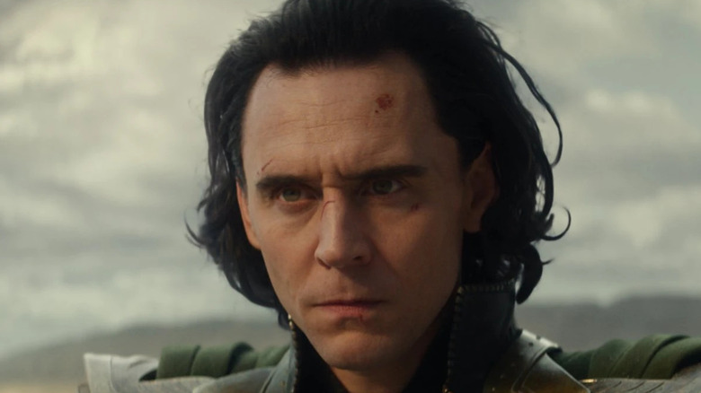 Loki looks serious