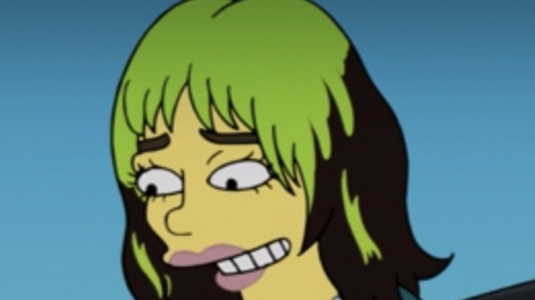 Billie Eilish in The Simpsons