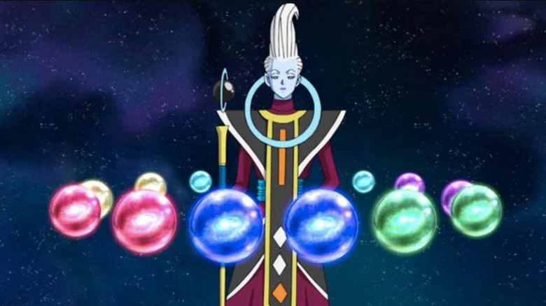 Whis with the 12 universes