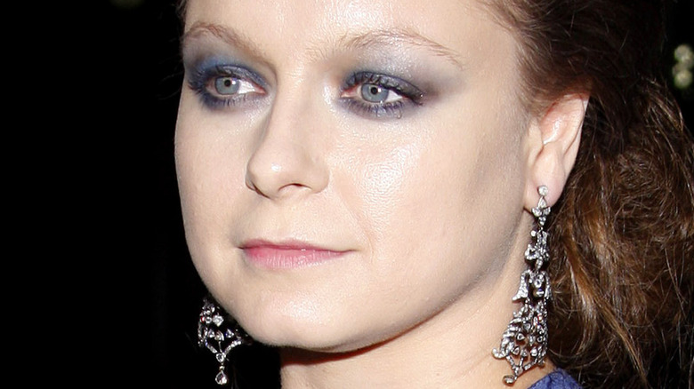 Close-up of Samantha Morton